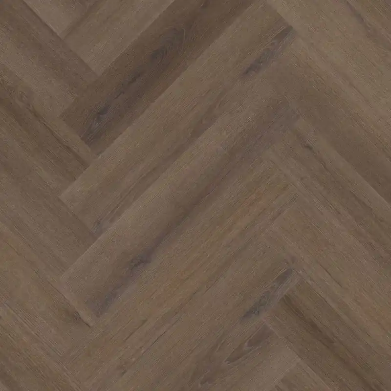 Op = Op Floorlife YUP Greenford brown Walvisgraat Dryback