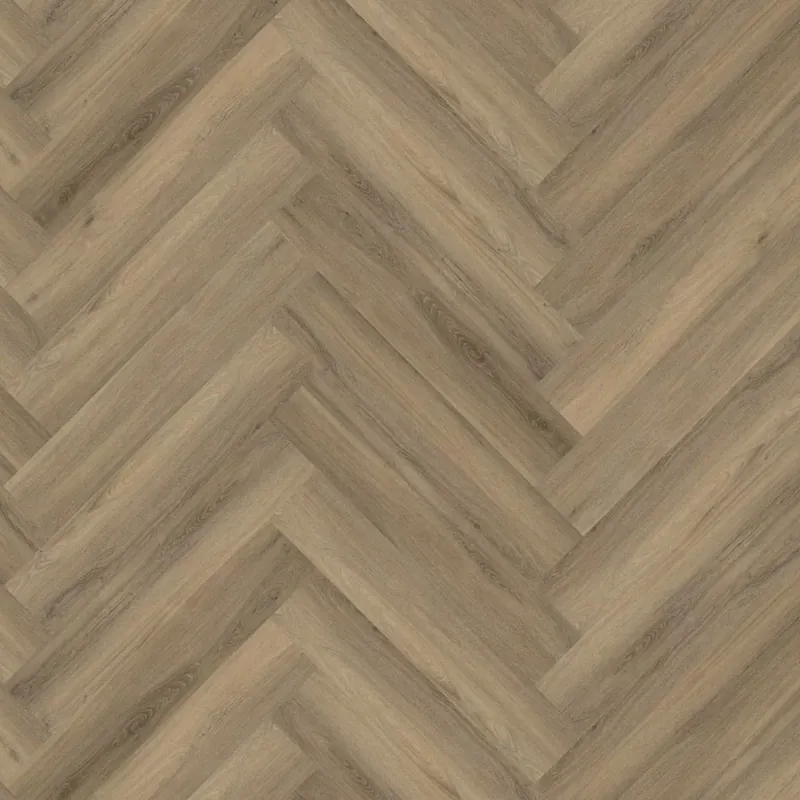 Direct Verzonden Floorlife YUP Herringbone light brown Visgraat Dryback