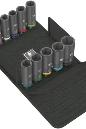 Dagaanbieding WERA 8790 C DOPSLEUTELSET 1/2" IMPAKTOR DEEP SET - 11-DELIG