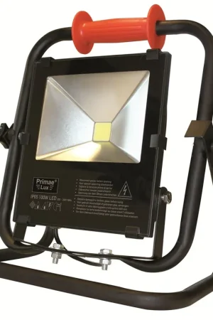 Finale Uitverkoop PRIMAELUX LED LAMP 100W - MET STATIEF 5M H07RN-F 2X1.0MM - KL II - TYPE S