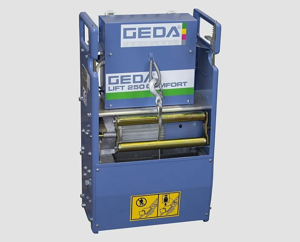 GEDA LIFT COMFORT 250 30M/MIN 1.3kW/230V/50Hz Aanbieding