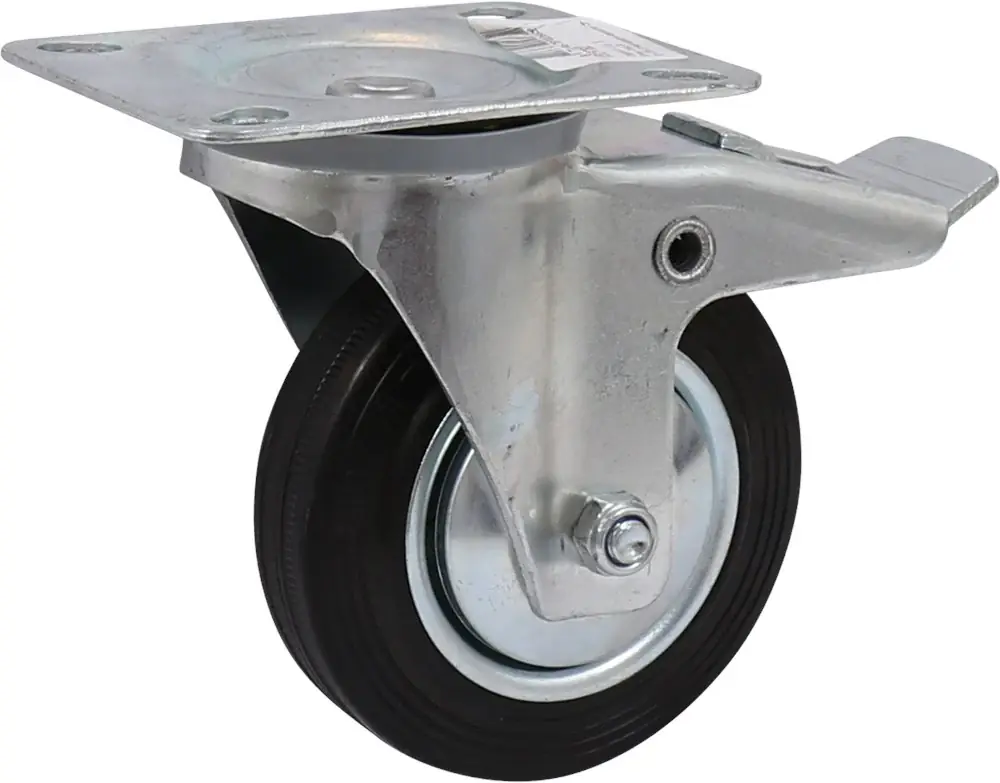 Kelfort Zwenkwiel met Velg Gegalvaniseerd 100mm - 1519782 Gereduceerde Prijs