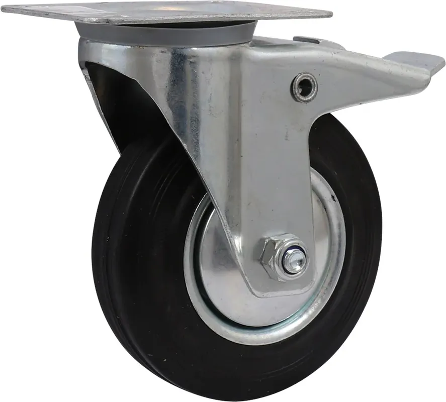 Premium Kelfort Zwenkwiel met Velg Gegalvaniseerd 125mm - 1519783