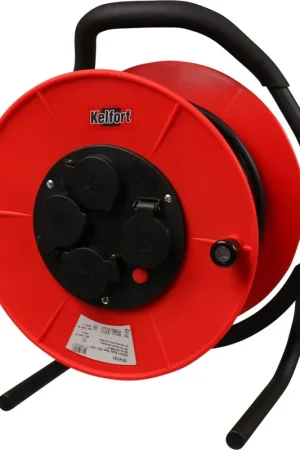 Betrouwbaar KABELHASPEL KELFORT 25M 3X1,5 EASY REEL 500 (3xAANSLUITING)