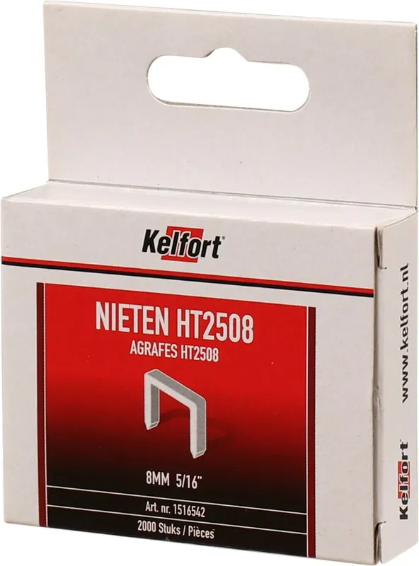 Finale Uitverkoop KELFORT NIET 8MM 5/16 HT2508 DOOS A 2000 ST