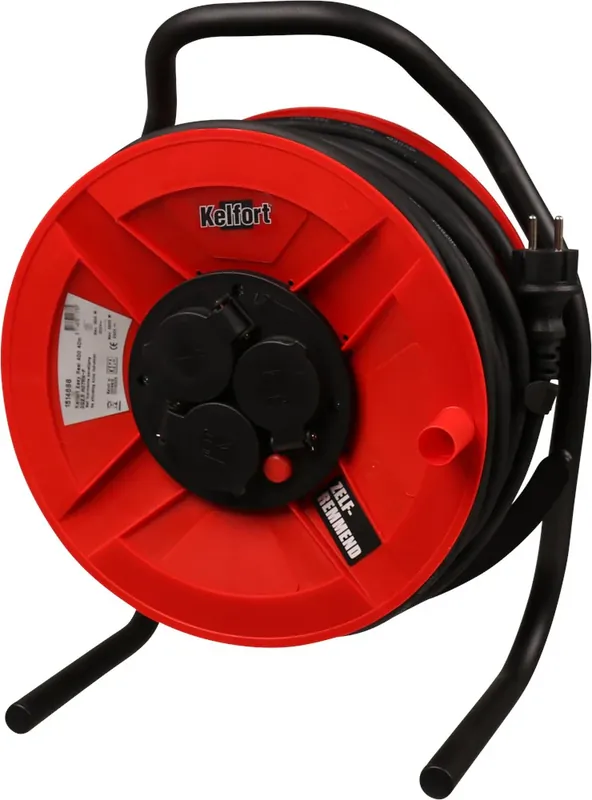 KELFORT KABELHASPEL 40M 3X2,5 EASY REEL 400 (3xAANSLUITING) Nieuw
