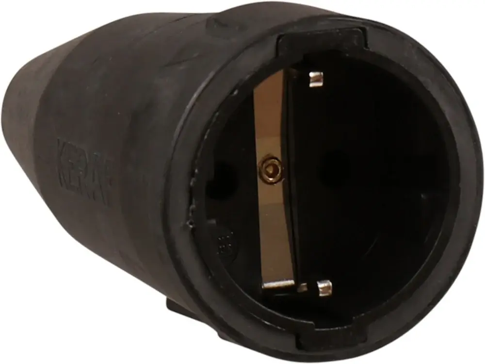 Alleen Vandaag KOPPELING RUBBER 230V-16A 2P+A KELFORT