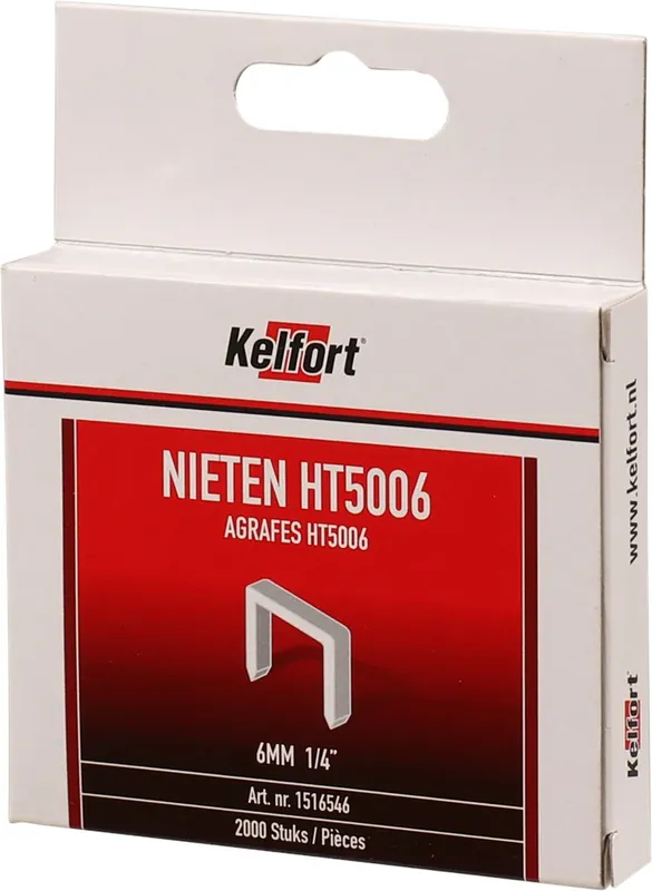 Betaalbaar KELFORT NIET 6MM 1/4 HT5006 DOOS A 2000 ST