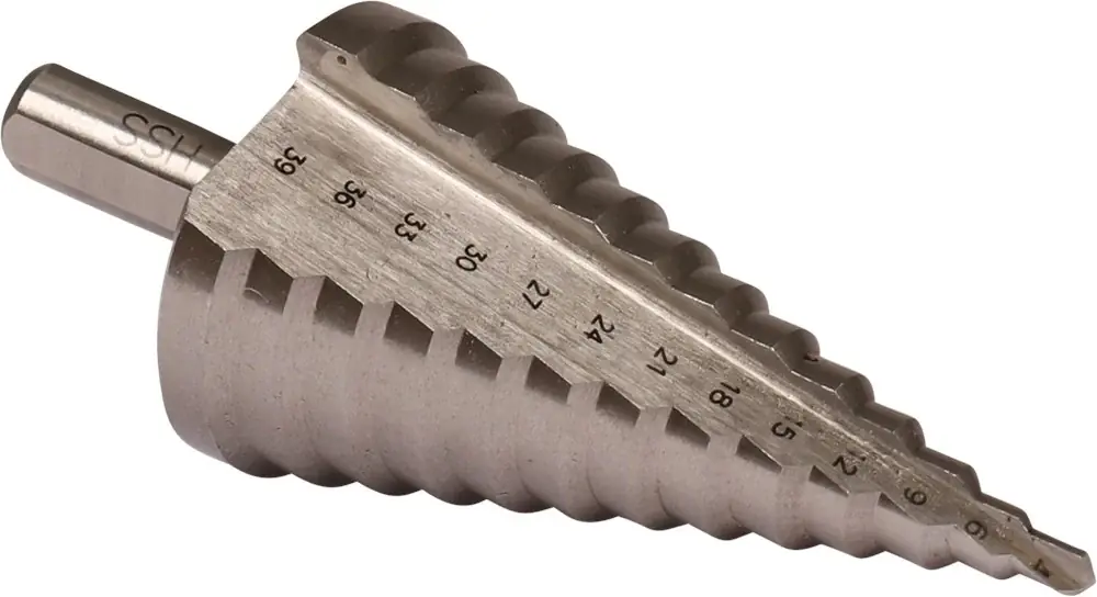 Beperkte Voorraad Kelfort PLAATBOOR 8X75MM GETRAPT HSS DIAM. 4-20MM 9 TRAPPEN
