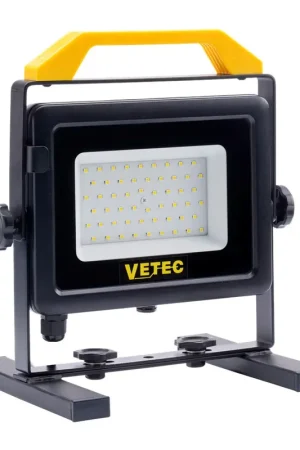 VETEC LED BOUWLAMP 50W - 5500 LUMEN KLASSE I 5M H07RN-F DRIVERLESS Laatste Versie