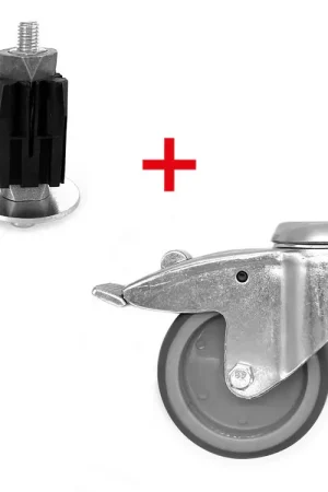 Lunado Zwenkwiel Rem 100mm + Expander 48,3mm - ZW100-E483 Finale Uitverkoop