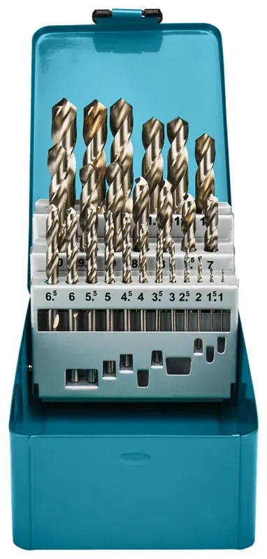 Makita METAALBORENSET 25-DELIG 1-13MM Nieuw