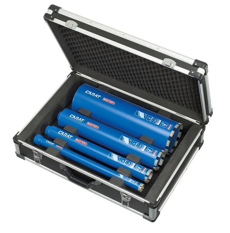 Betrouwbaar CARAT LASER DIAMANTBOOR SET 4-DELIG MASTER - 31, 51, 81, 131MM L=400MM