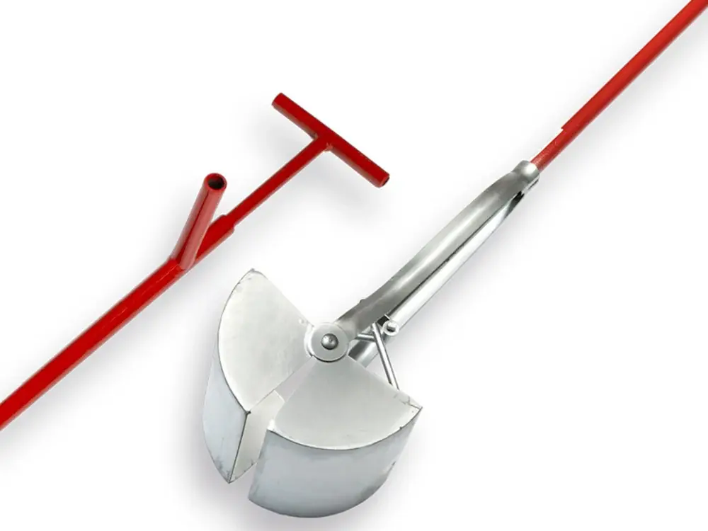Fabrieksprijs ATLAS PUTSCHEP 20CM VIERKANT E115 MET STEEL 150CM
