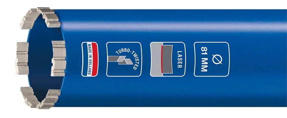 CARAT LASER DIAMANTBOOR Ø16x300xM30 MASTER Dagaanbieding