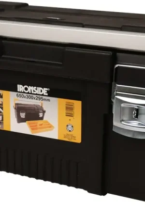 Ironside GEREEDSCHAPSKOFFER KUNSTSTOF 65X30X29,5 CM - TOOLBOX PRO PLUS 650 Op = Op