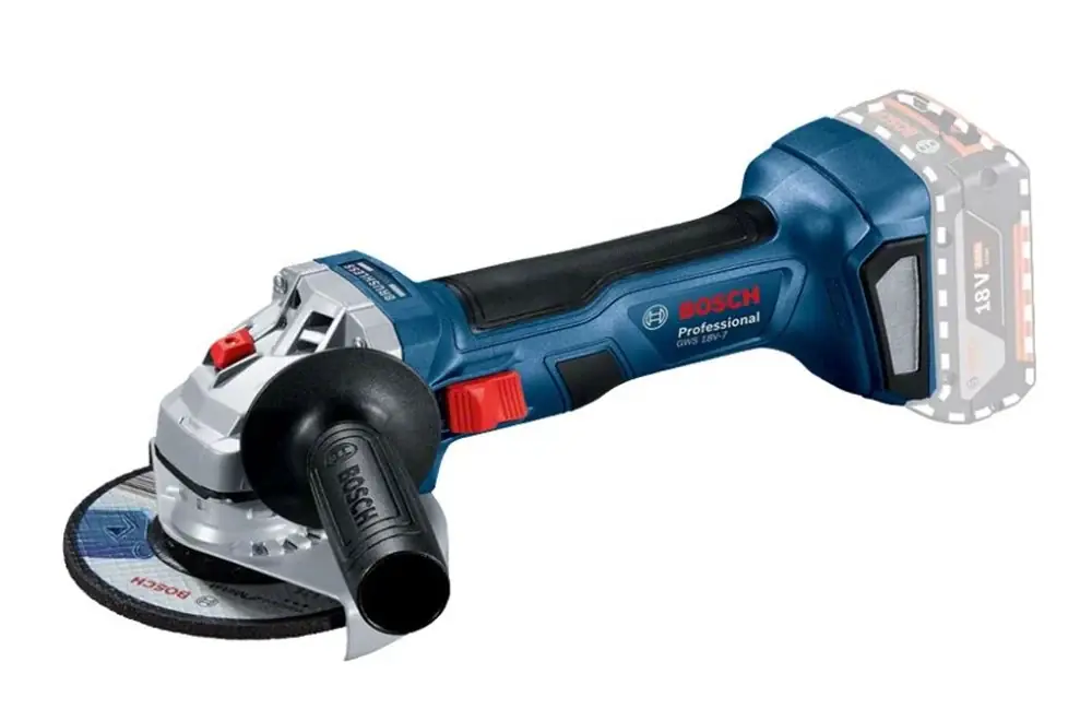 Lage Prijs BOSCH GWS 18V-7 ACCU HAAKSE SLIJPMACHINEC&G BVK 2X 4,0 AH, LADER GAL 18V-40
