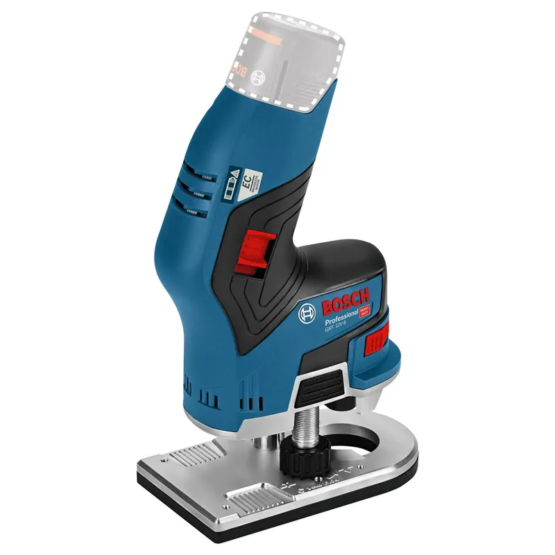Bestseller BOSCH GKF 12V-8 ACCU KANTENFREESMACHINE C&G, SPANTANG MET WARTELMOER 8 MM, STEEK