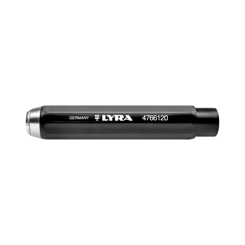 Rechtstreeks Van De Fabrikant LYRA MERKKRIJT HOUDER KUNSTOF ZWART VOOR 11-12MM DIAMETER KRIJT