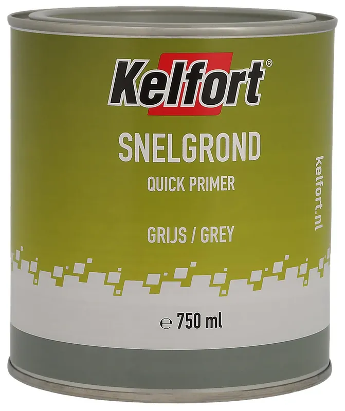 Kelfort GRONDVERF SNEL GRIJS 2500ML Hoge Kwaliteit