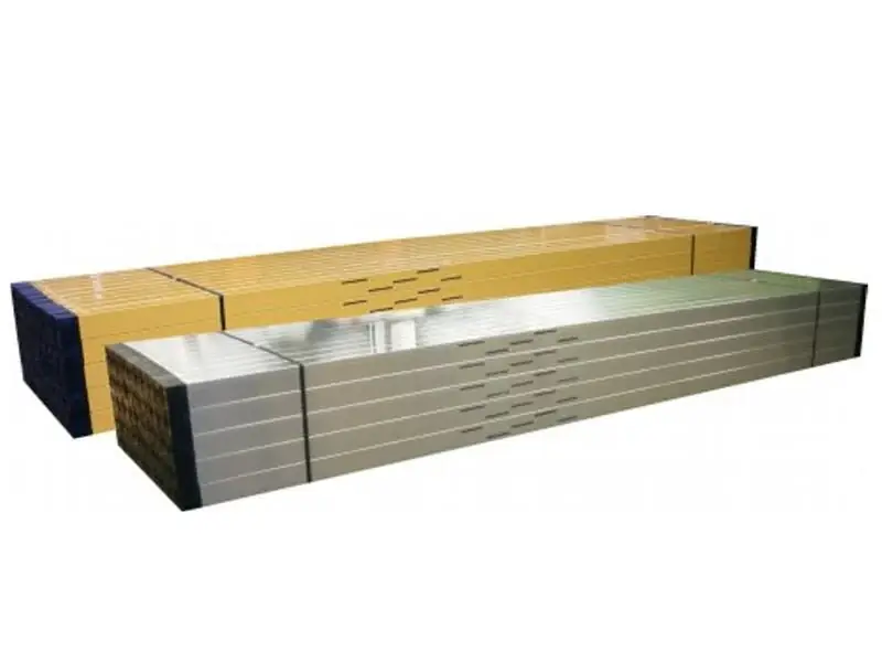 Jako Metselprofiel Blank KST65 360cm met Kunststof Klossen - 270.104.360 Superprijs