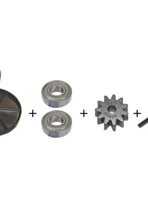 Atika Aandrijfas met Kegelwiel voor Betonmixer A130 / A180 - 375940 Beperkt Aanbod