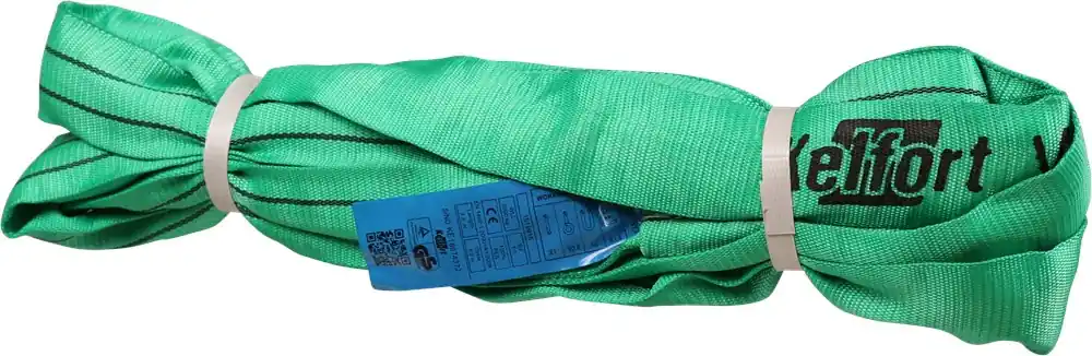 Alleen Vandaag Kelfort ROUNDSLING 5M 2 TON - GROEN WERKLENGTE = 2,5M