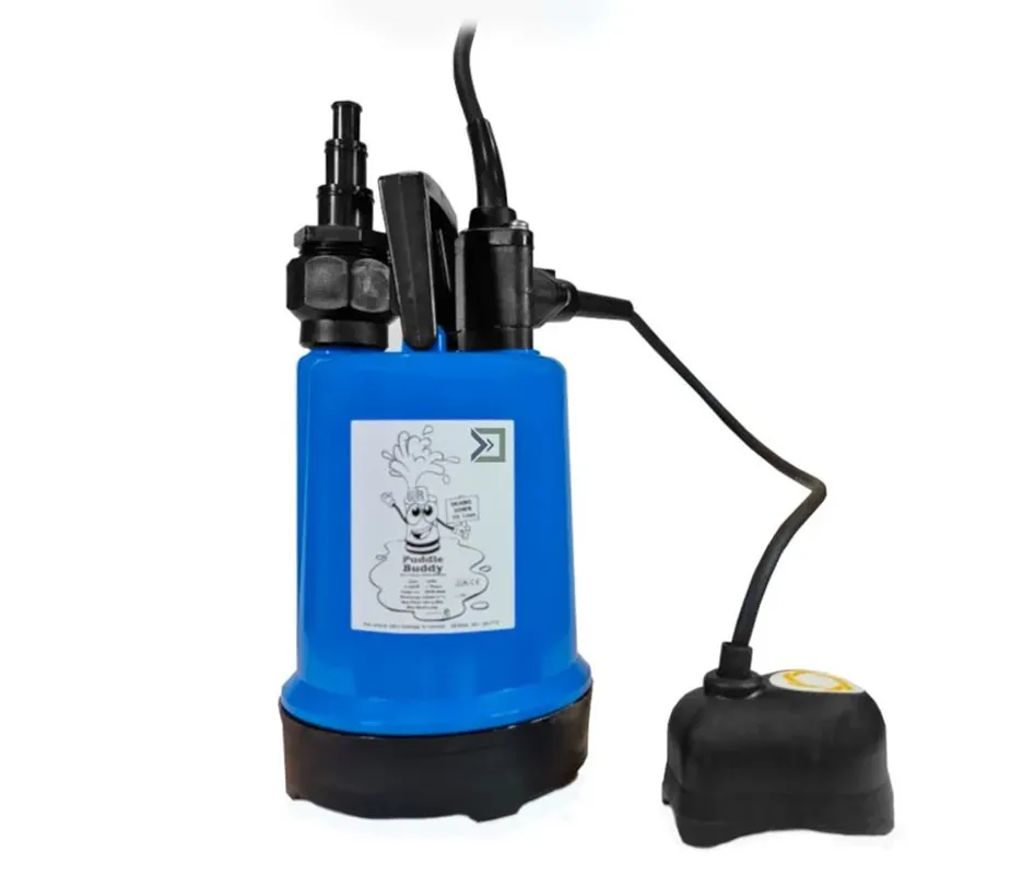 JS Pump PUDDLE BUDDY VLAKZUIGER 230V SENSOMAAT Premium