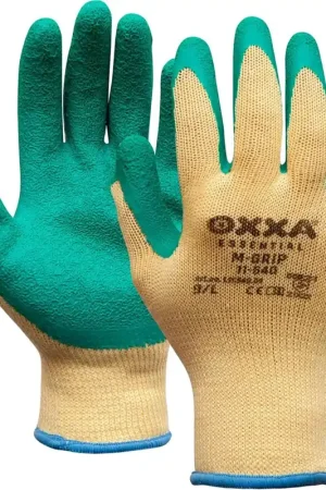 Seizoensaanbieding OXXA Essential OXXA HANDSCHOEN M-GRIP GROENGEEL XL (10)
