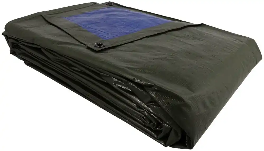 Kelfort DEKKLEED 8X10 MTR GROEN/BLAUW - 150g/m2 Seizoensaanbieding