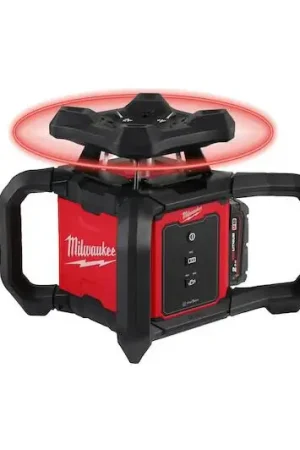 MILWAUKEE® M18 RLOH600-201C M18 600 M HORIZONTAAL ROTERENDE LASER MET ONE-KEY Korting