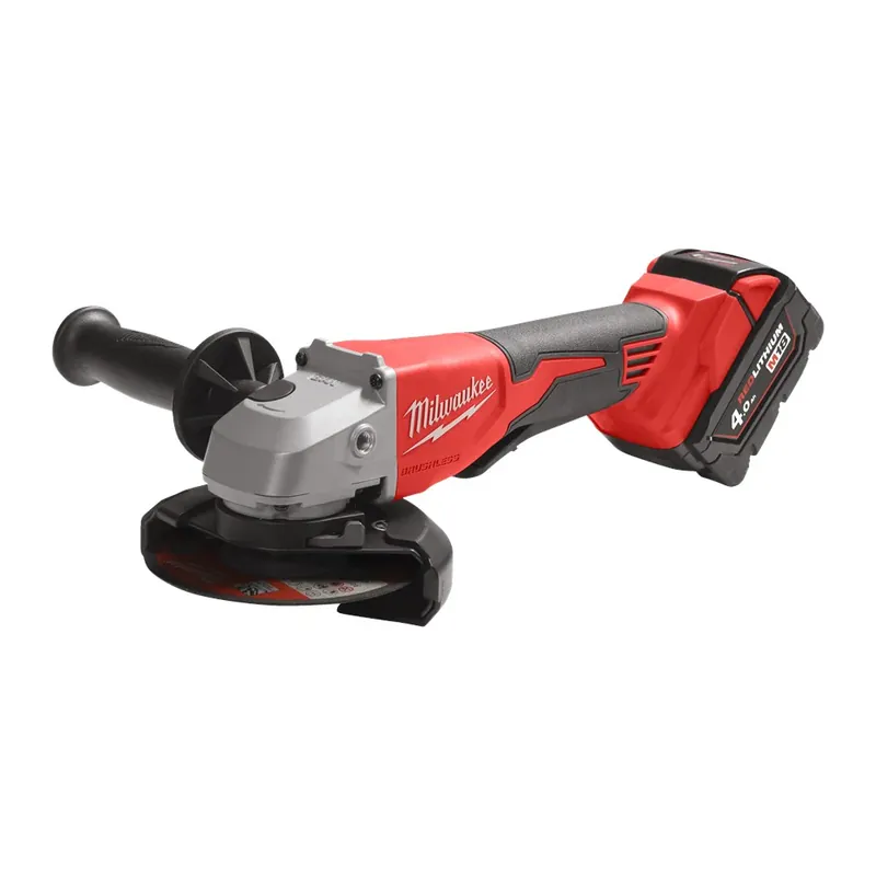 MILWAUKEE® MILWAUKEE M18 BLSAG125XPD-402X M18 125MMHAAKSE SLIJPER - 2X M18 B4 Fabrieksprijs