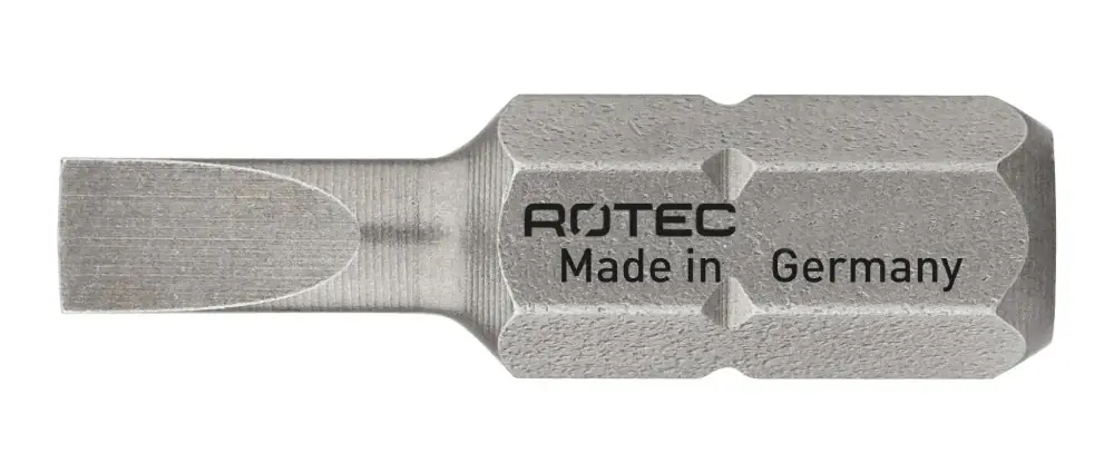 Rotec SCHROEFBIT BASIC C6.3 SL0,6X3,5 - 2 ST. L=25 Betaalbaar