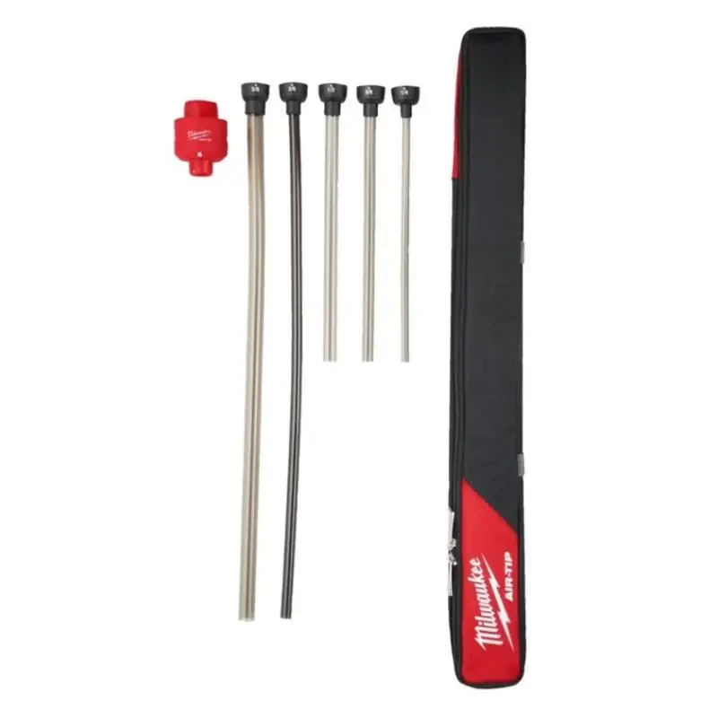 Laatste Kans MILWAUKEE® AT-4 AIR-TIP LONG REACH FLEXIBLE MICRO HOSE SET