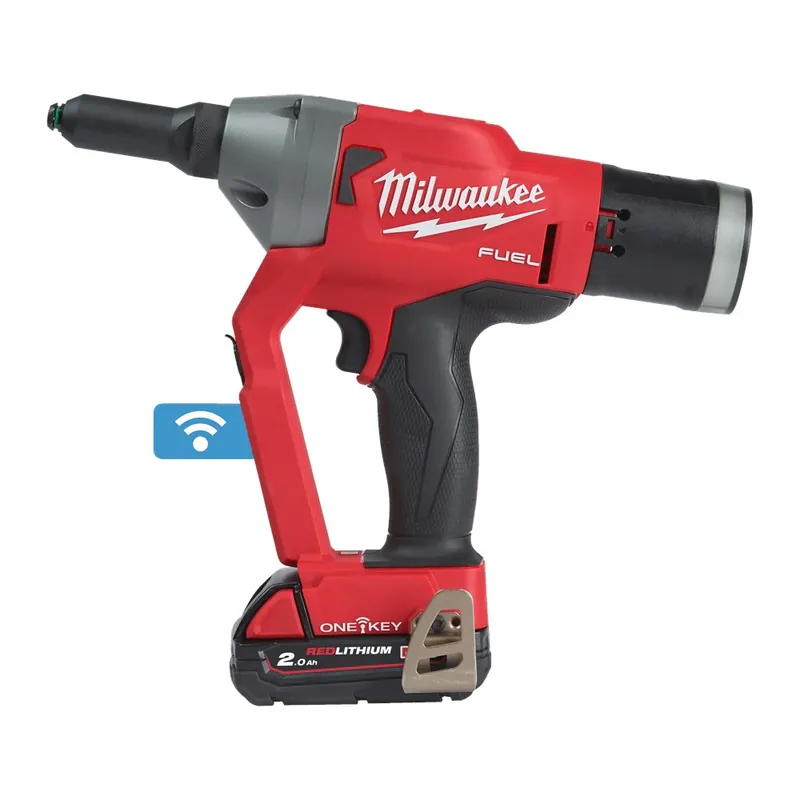 MILWAUKEE M18 ONEFPRT-202X M18 FUEL BLINDKLINKNAGELTANG, ONE-KEY, 4,8-7,0 MM, 2 Actieprijs