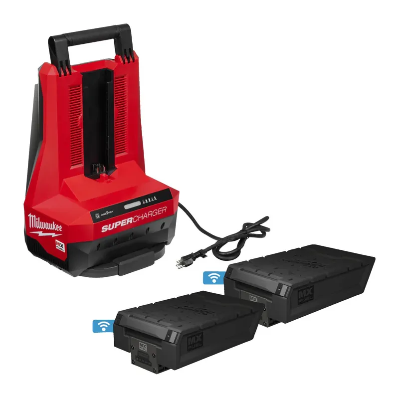 Milwaukee MX FUEL FORGE NRG PACK 8.0AH ACCU‘S EN SNELLADER Nu Kopen