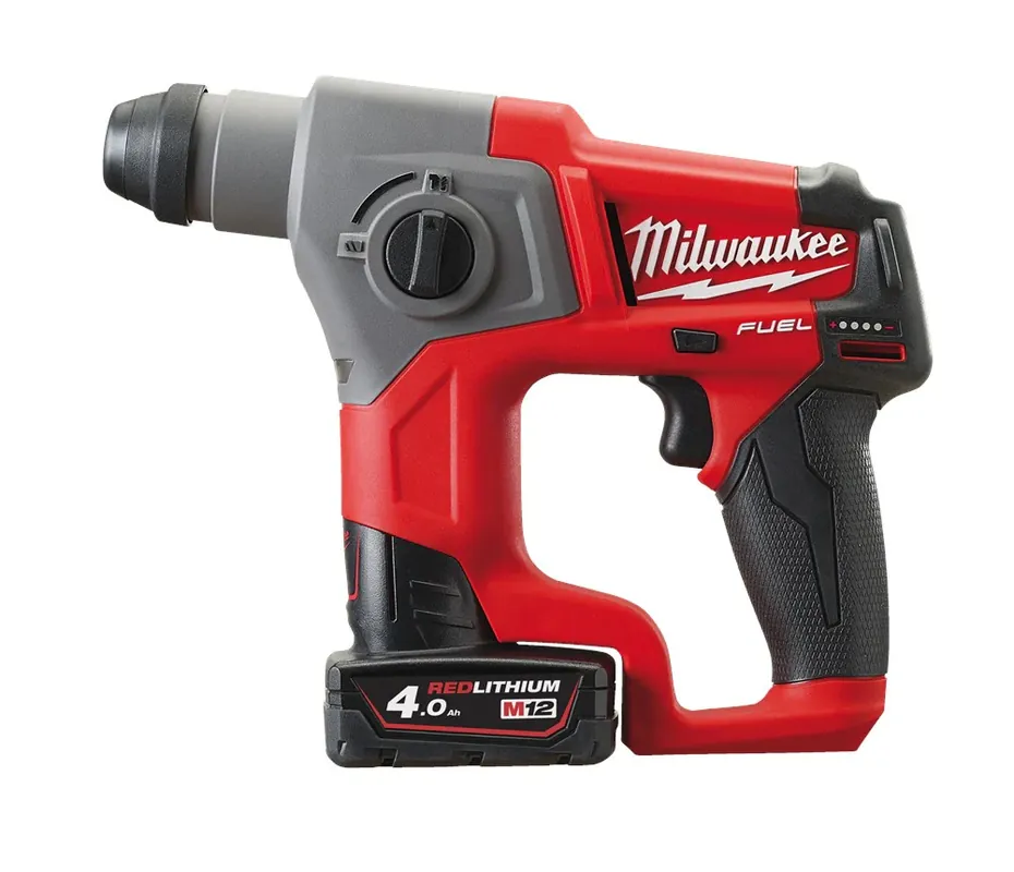 Exclusieve Aanbieding Milwaukee M12 CH-402C M12 FUEL SDS+ COMPACTBOORHAMER