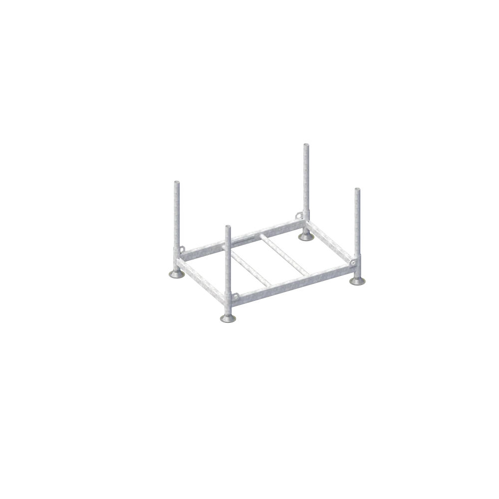 Scafom Emballage Stapelrek 0,85x1,25m met Hijsogen - E08AA0046 Bestseller