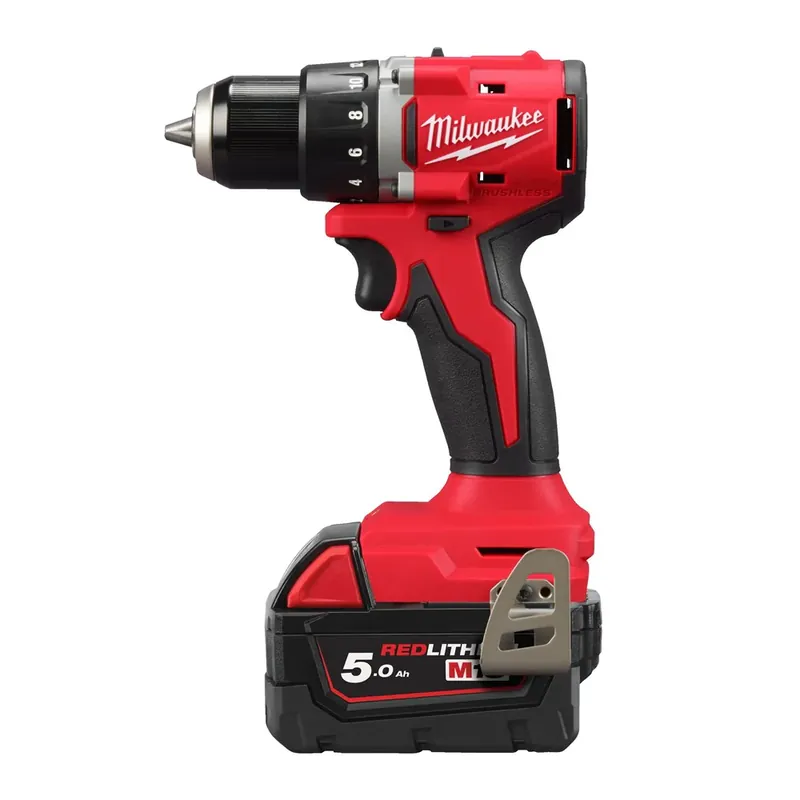Milwaukee M18 BLDDRC-502C M18 COMPACTE KOOLBORSTELLOZE BOORSCHROEFMACHINE Gratis Retour