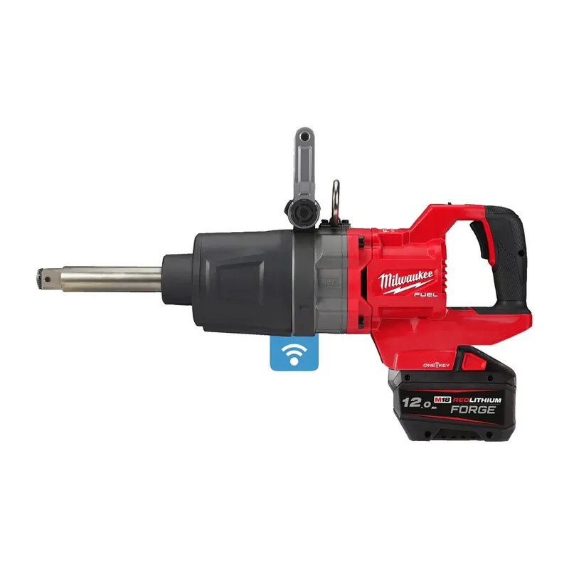 MILWAUKEE® "M18 ONEFHIWF1D-121C M18 ONE-KEY 1"" D-GREEP SLAGMOERSLEUTEL MET FRICTIERING EN Gereduceerde Prijs