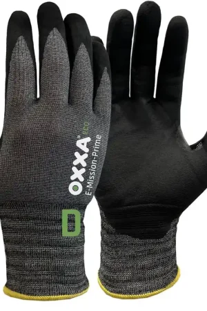 Koop Vandaag OXXA Premium ECO WERKHANDSCHOENEN OXXA E-MISSION - L (9) PRIME CUT - 52-720 - ZWART/PEPER&ZOUT