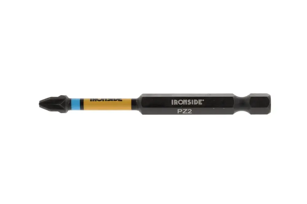 Superprijs IRONSIDE BITS 1/4" IMPACT 75MM PZ2-S2