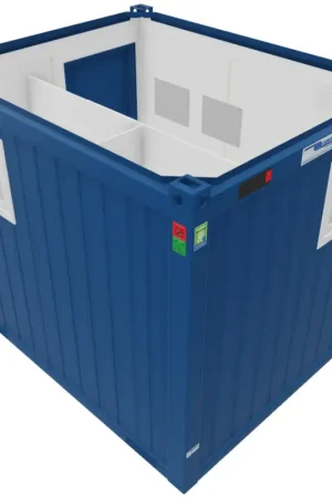 CONTAINEX Sanitair unit 10‘ met 2 Toiletten, 2 Urinoirs en 2 Wastafels Koop Vandaag