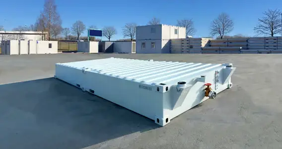 Nu Kopen CONTAINEX Vuilwatertank 20‘ – Afvalwateropslag voor Sanitairunit