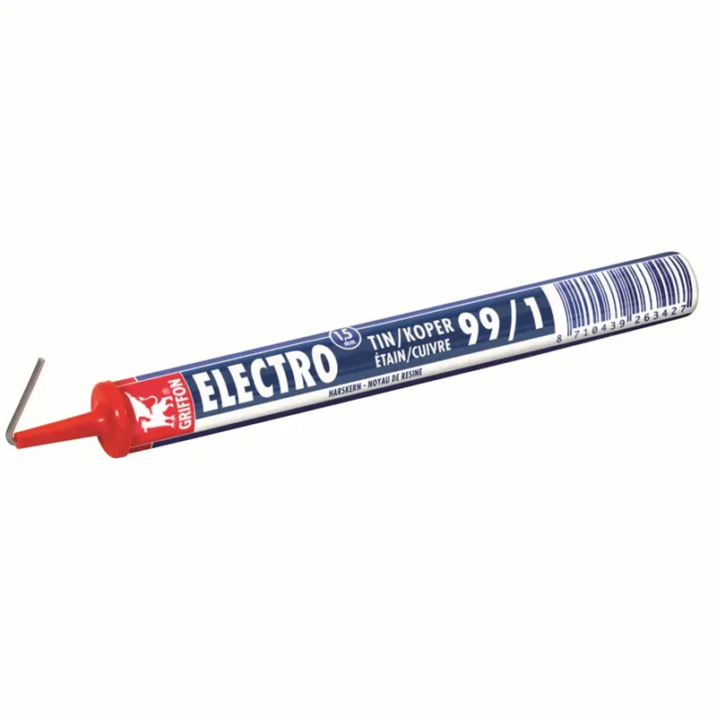 Griffon ELECTROSOLDEER TIN/KOPER 99/1 HK 1,5MM Hoge Kwaliteit