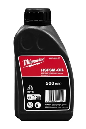 MILWAUKEE® Milwaukee HSFSM -OIL 500 ML Olie voor M18 HSFSM Alleen Vandaag