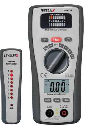 METOFIX EM400N LAN-TESTER EN MULTIMETER Betaalbaar