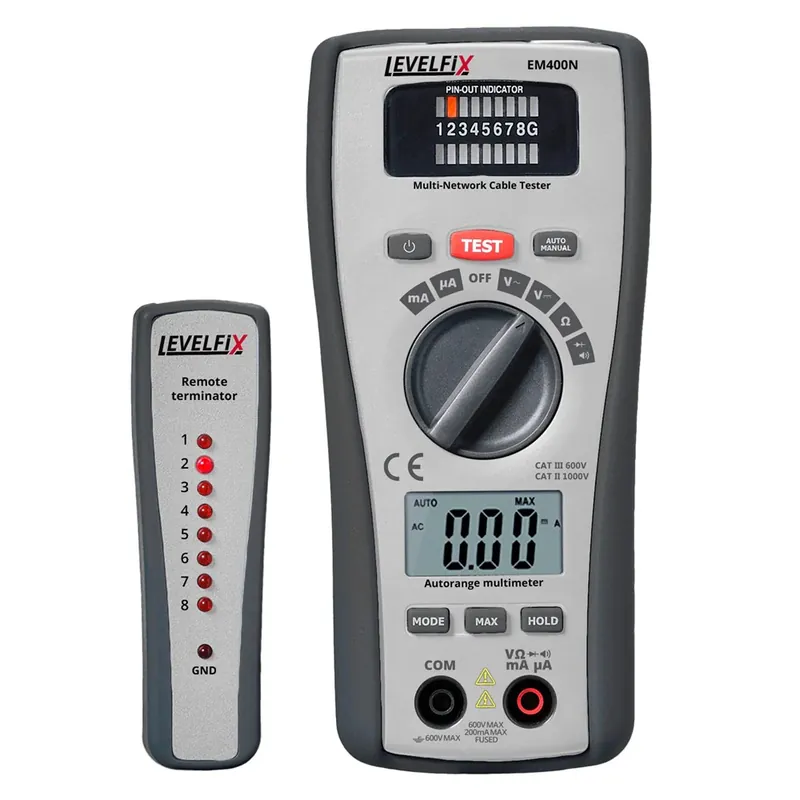 METOFIX EM400N LAN-TESTER EN MULTIMETER Betaalbaar