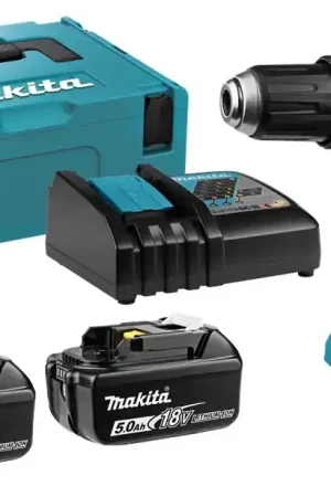 Koop Online MAKITA DHP485RTJ BOOR/SCHROEFMACHINE 18V5,0 AH ACCU (2 ST)