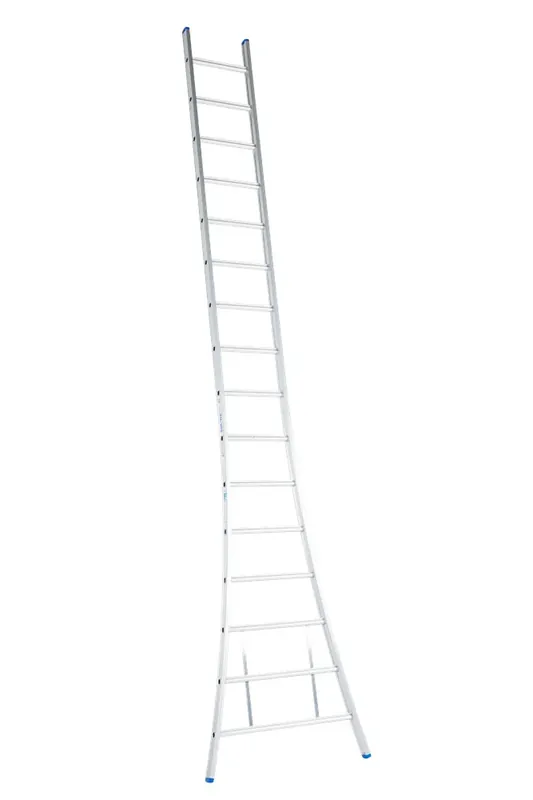 Superprijs Solide ENKELE LADDER 16 SPORTS - OPEN VOET POLYESTER COATING - L=4,25M